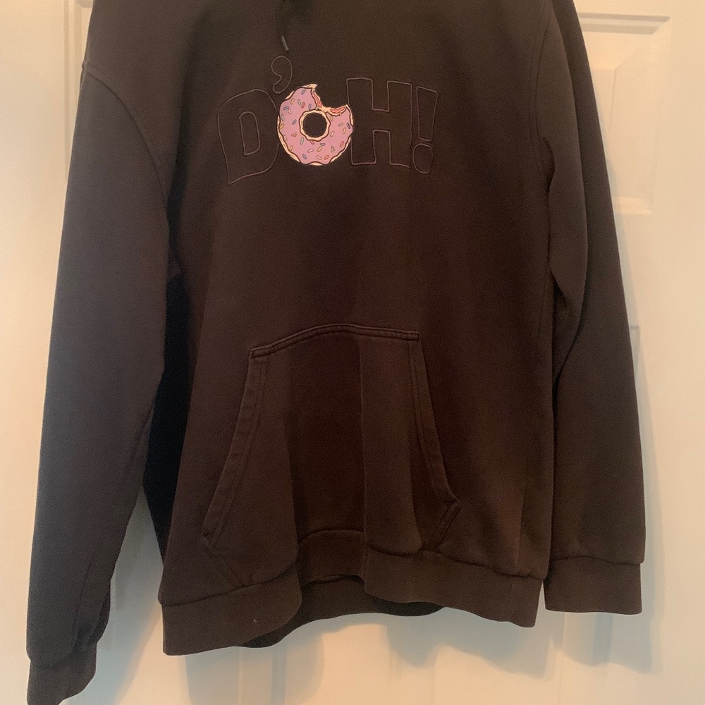 Adidas Originals x The Simpsons D’OH hoodie black